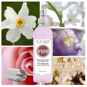 F109 "Florale Florale" une alternative à "Jardins de Bagatelle®" de Guerlain-100 ml